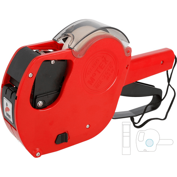 Máquina de etiquetar de plástico de 2 líneas 10 y 10 dígitos